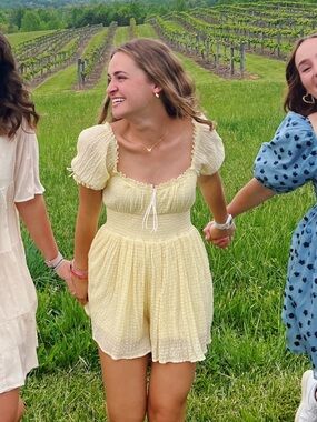 Yellow Altr’d State Romper
